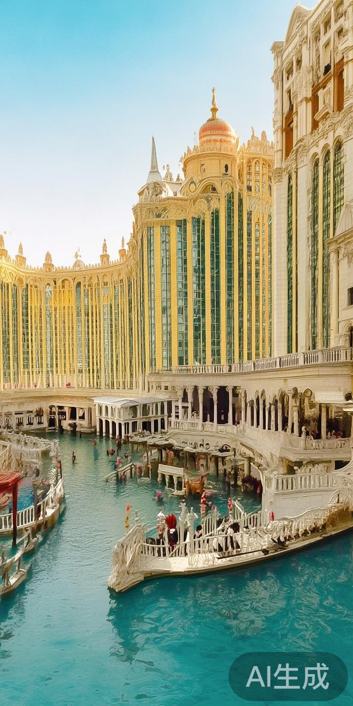 威尼斯人度假村
这是澳门的代表性主题酒店，以其豪